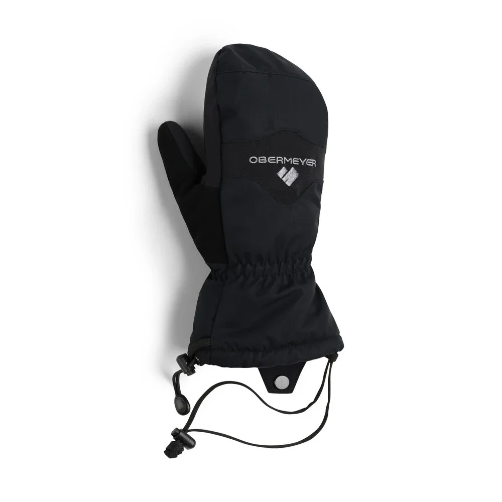 Obermeyer Regulator Mittens Gloves Womens S Black Fleece Lined Insulated UPS1186